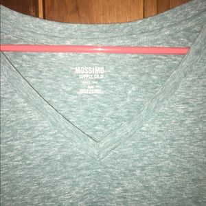 light green v-neck